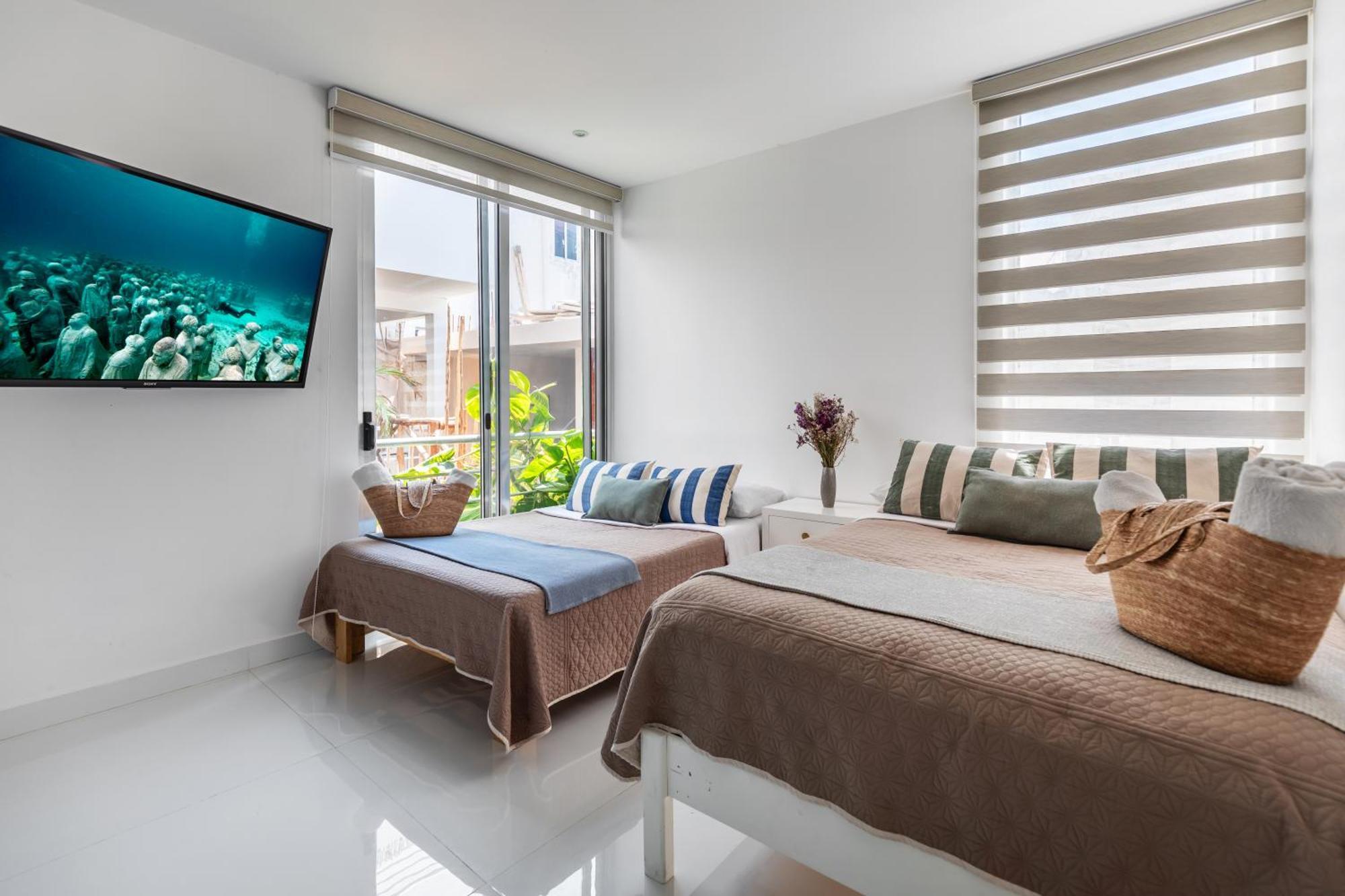 Casa Moderna En Playa Norte * Isla Mujeres